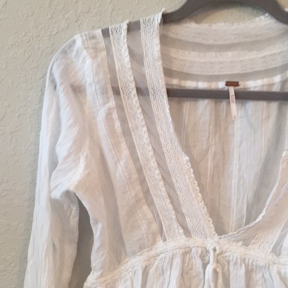 Free People Oberoi Boho Cropped Blouse - Picture 5 of 11